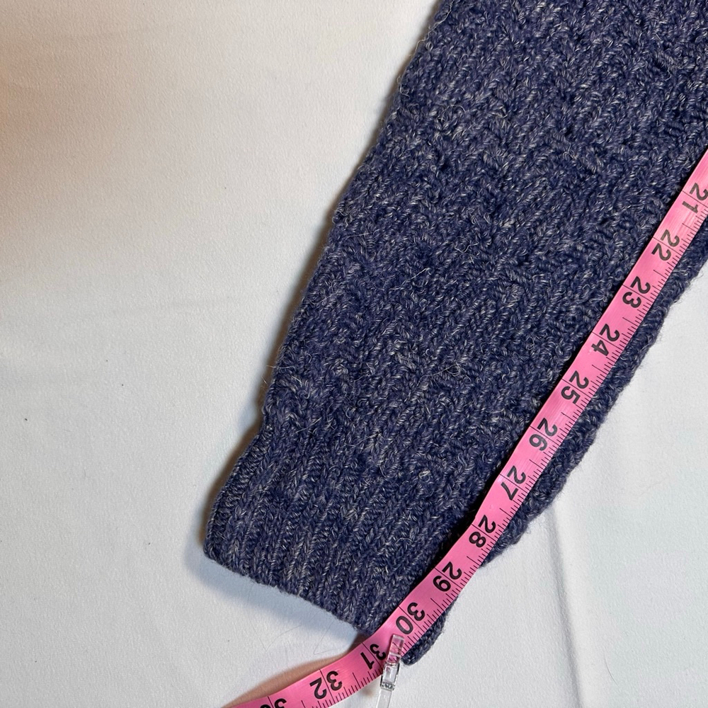 Joseph Abboud Wool Linen Shawl Collar Sweater | XXL Textured Knit - Picture 7 of 7